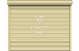 Роллетные ворота утепленные 2400×2100 ЗМК-2229